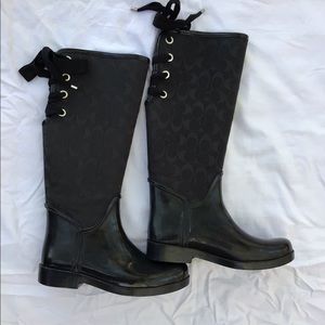 Coach Rainboots